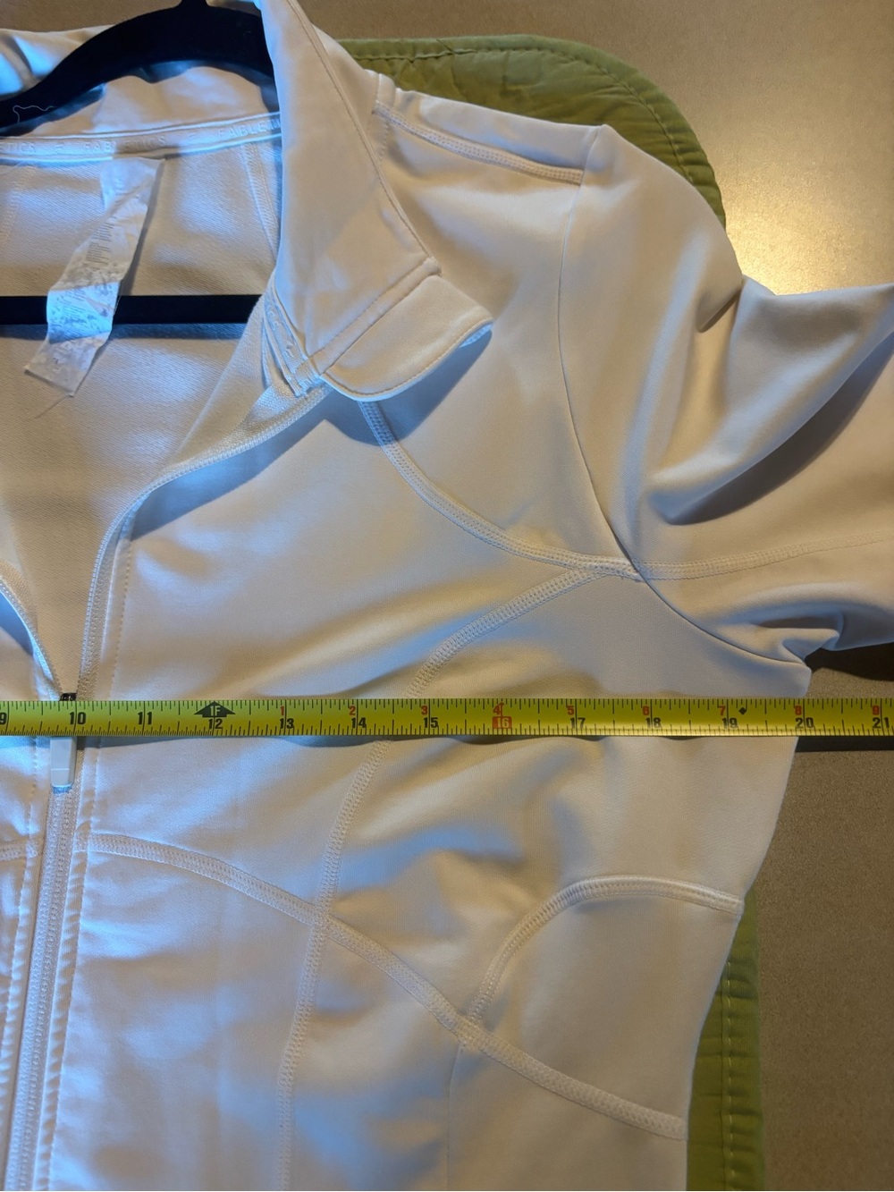 Fabletics Zip-Front Jacket white L - Picture 7 of 8